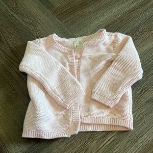 Pink cardigan